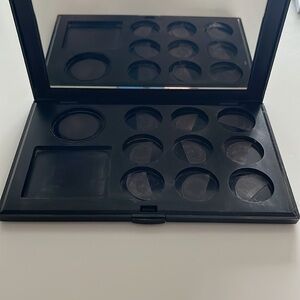 FACES Make Up Eye Shadow & Blush Holder, black case magnetic, large mirror